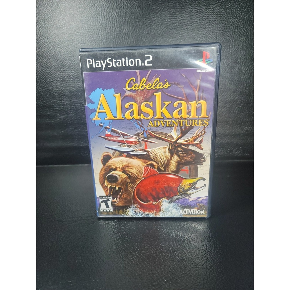 Cabela's Alaskan Adventures - Sony Playstation 2 PS2 Tested Cib